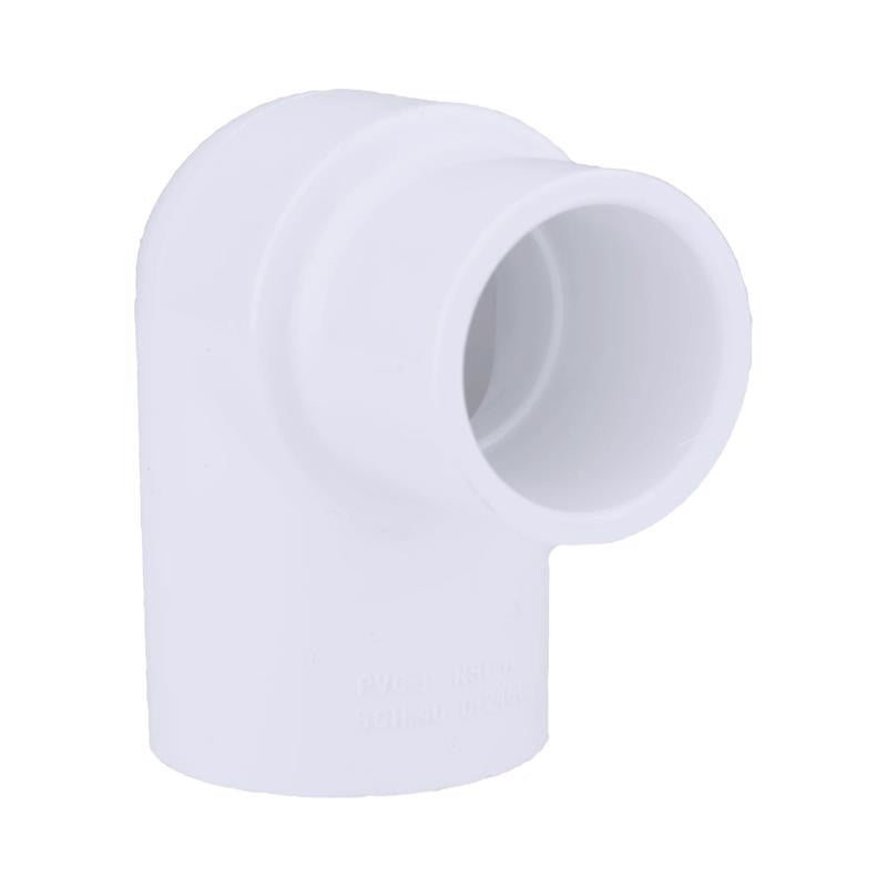 CHARLOTTE PIPE - Charlotte Pipe Schedule 40 1-1/4 in. Slip X 1 in. D Slip PVC Elbow 1 pk