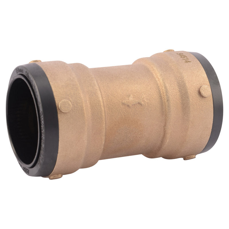 SHARKBITE - SharkBite Push to Connect 2 in. 2 in. D Brass Coupling