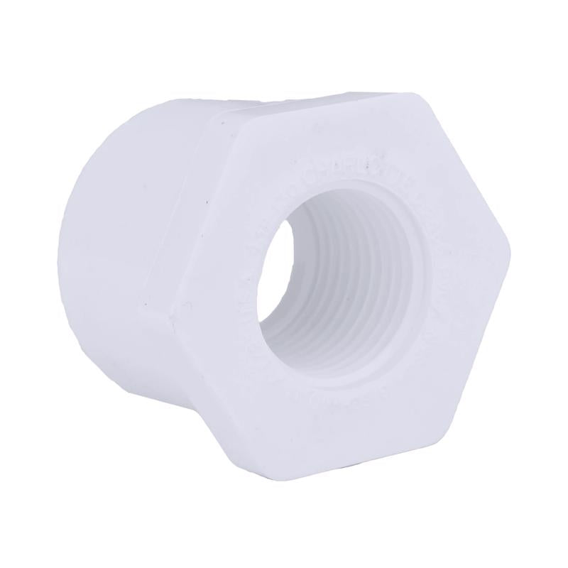 CHARLOTTE PIPE - Charlotte Pipe Schedule 40 2 in. Spigot X 1-1/4 in. D FPT PVC Reducing Bushing 1 pk
