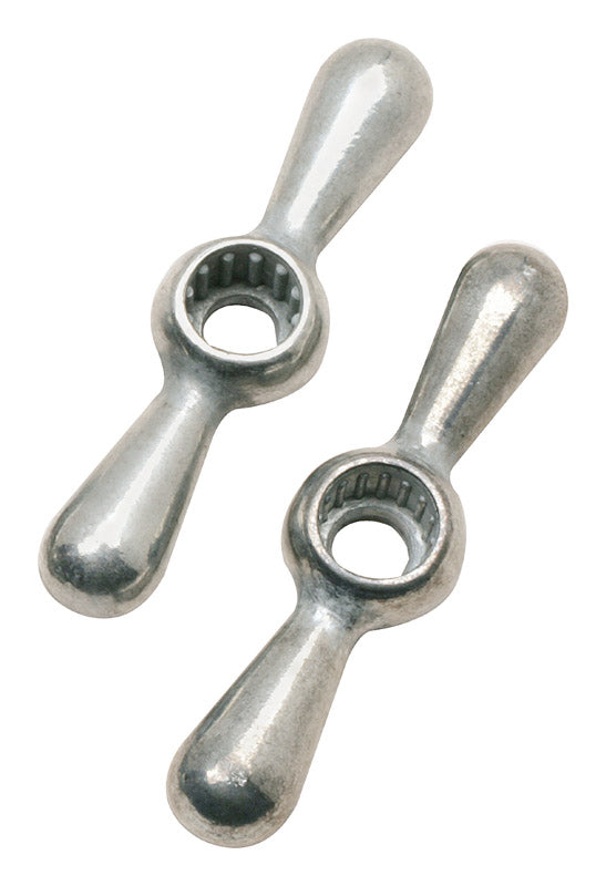PLUMB PAK - Plumb Pak Cast Metal Tee Faucet Handle 2 pc