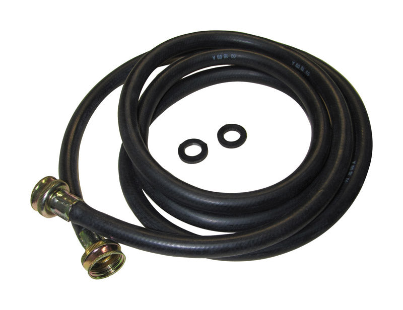 PLUMB PAK - Plumb Pak 3/4 in. Hose Thread in. X 3/4 in. D Female 8 ft. Rubber Washing Machine Hose