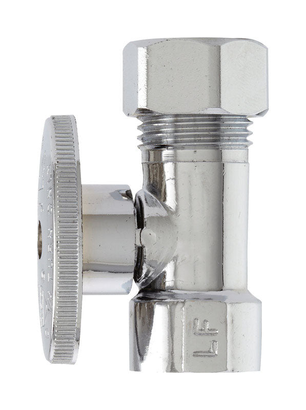 PLUMB PAK - Plumb Pak 1/2 in. FIP X 1/2 in. Compression Brass Straight Valve