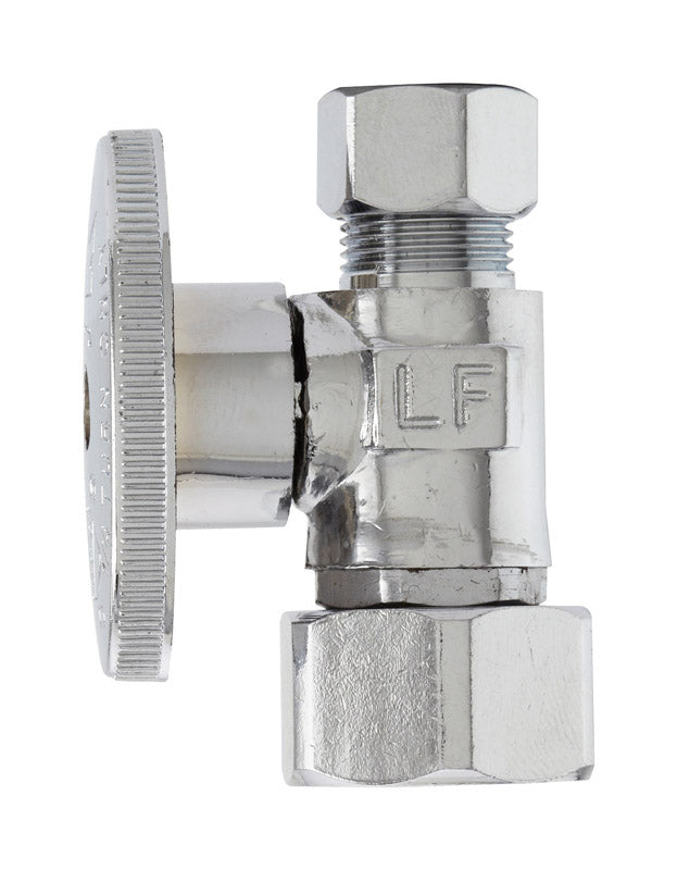 PLUMB PAK - Plumb Pak 1/2 in. FIP in. X 3/8 in. Compression Brass Repair Valve
