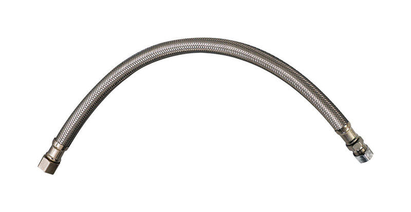 PLUMB PAK - Plumb Pak 3/8 in. Compression in. X 3/8 in. D Delta Style 16 in. Stainless Steel Faucet Supply Line