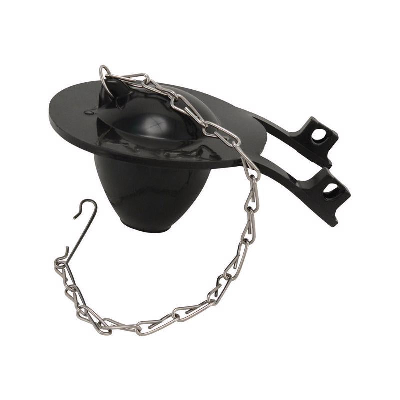 PLUMB PAK - Plumb Pak Flush Valve Flapper Black Rubber For Universal