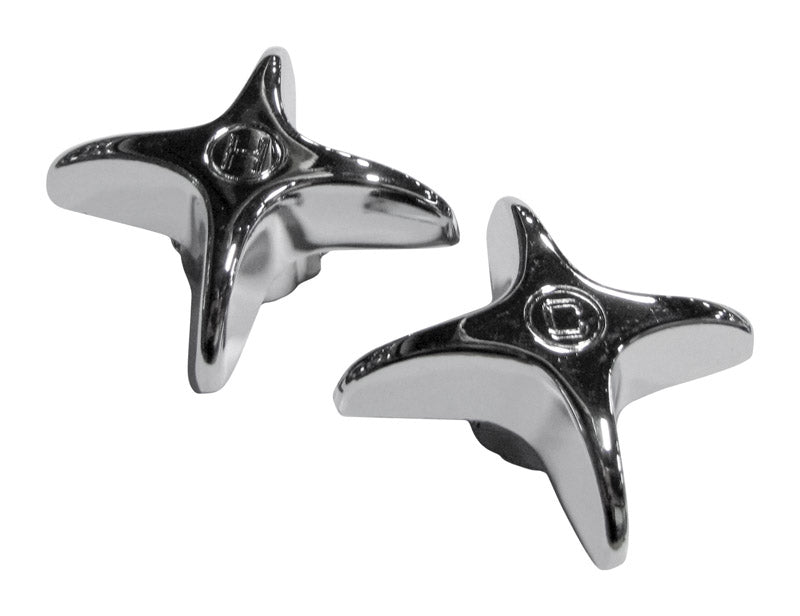 PLUMB PAK - Plumb Pak Chrome Sink and Tub and Shower Faucet Handles