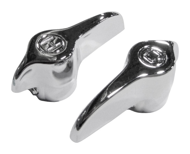 PLUMB PAK - Plumb Pak Chrome Bathroom and Kitchen Faucet Handles [PP805-111]