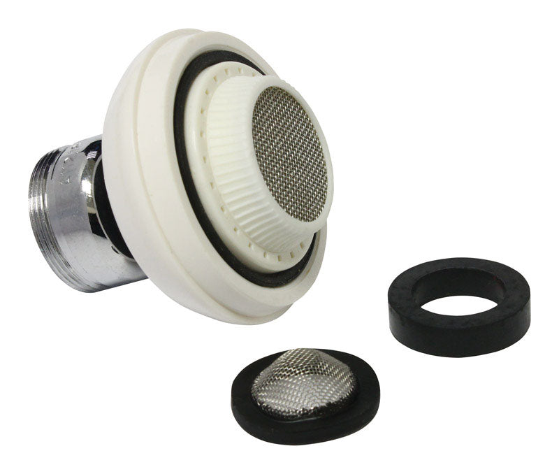 PLUMB PAK - Plumb Pak Dual Thread 15/16 in. x 55/64 in. White Swivel Sprayrator