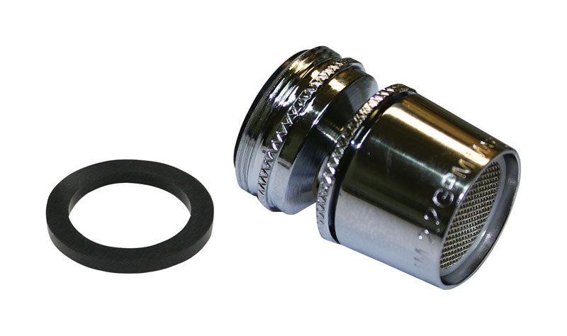 PLUMB PAK - Plumb Pak Dual Thread 15/16 in. x 55/64 in. Chrome Plated Swivel Aerator
