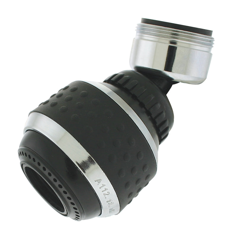 PLUMB PAK - Plumb Pak Dual Thread 15/16 in.-27 x 55/64 in.-27 Chrome Plated Swivel Sprayrator [PP800-215LF]