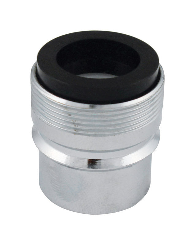 PLUMB PAK - Plumb Pak Dual Thread 15/16 in.-27M x 55/64 in.-27F Chrome Plated Dishwasher Adapter
