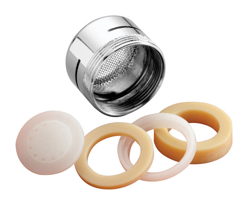 PLUMB PAK - Plumb Pak Dual Thread 15/16 in. x 55/64 in. Chrome Plated Faucet Aerator [PP800-1]
