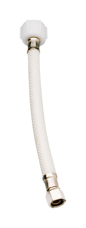 PLUMB PAK - Plumb Pak EZ 3/8 in. Compression X 7/8 in. D Ballcock 9 in. Vinyl Supply Line