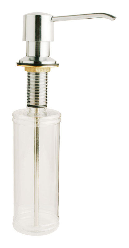 PLUMB PAK - Plumb Pak Chrome Chrome Plastic Lotion/Soap Dispenser