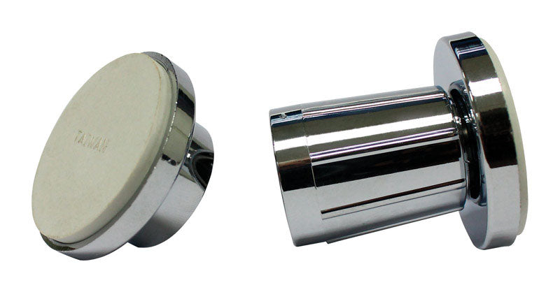 PLUMB PAK - Plumb Pak Silver Steel Shower Rod Flange