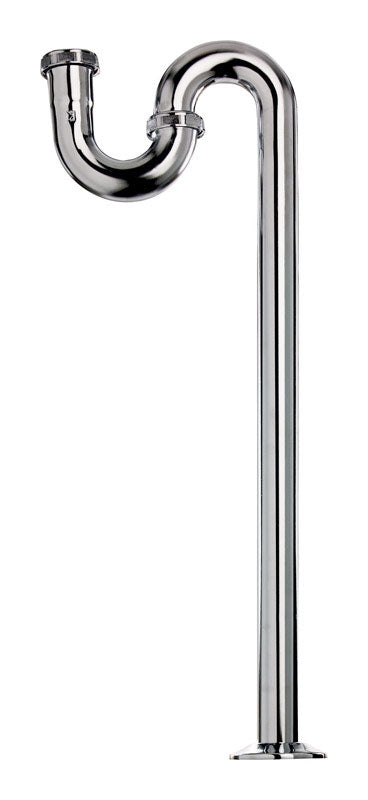 PLUMB PAK - Plumb Pak 1-1/4 in. D Brass S-Trap [PP200CP]