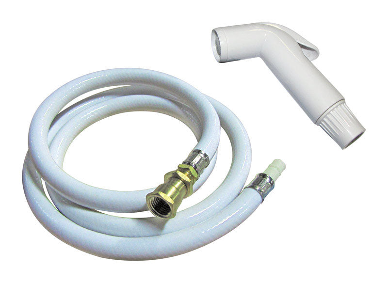 PLUMB PAK - Plumb Pak For Universal White Faucet Sprayer with Hose
