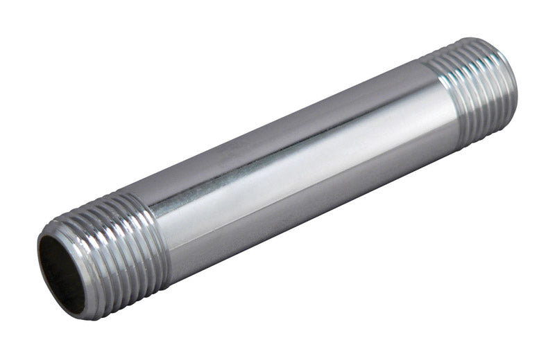 PLUMB PAK - Plumb Pak 1/2 in. IPS in. X 1/2 in. D IPS Brass Pipe Nipple 4 in. L