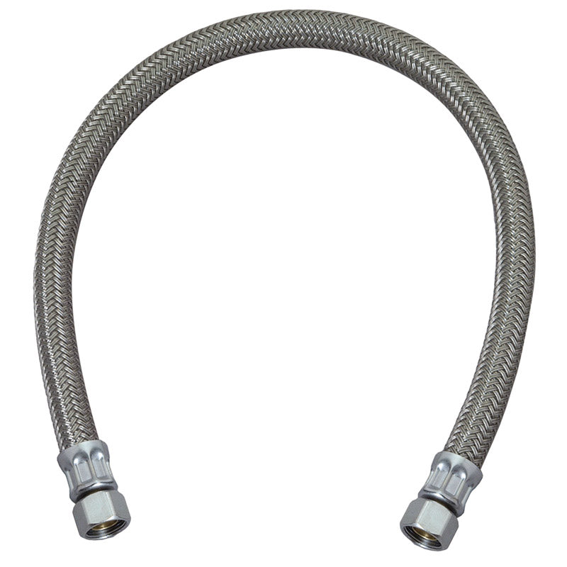 BRASSCRAFT - BrassCraft 3/8 in. Compression pc X 3/8 in. D Compression 20 in. Polymer Faucet Supply Line