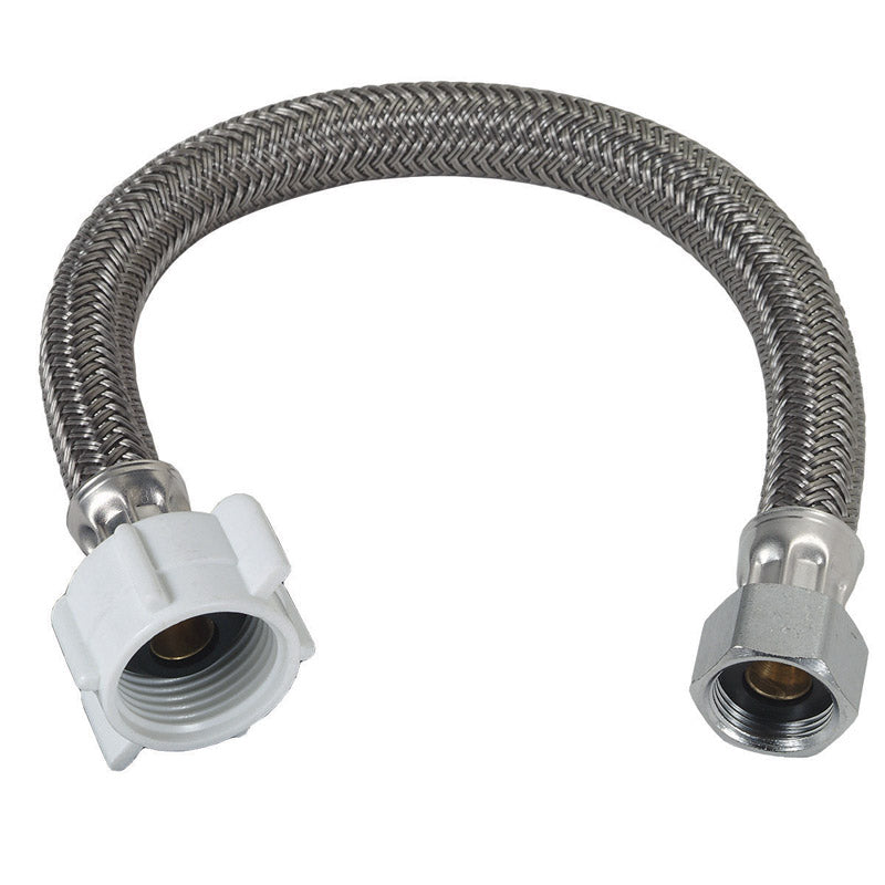 BRASSCRAFT - BrassCraft Plumb Shop 1/2 in. Ballcock pc X 7/8 in. D Ballcock 12 in. PVC Toilet Supply Line
