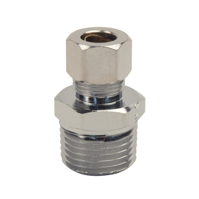BRASSCRAFT - BrassCraft Plumb Shop 3/8 in. Compression pc X 1/2 in. D MIP Brass Adapter