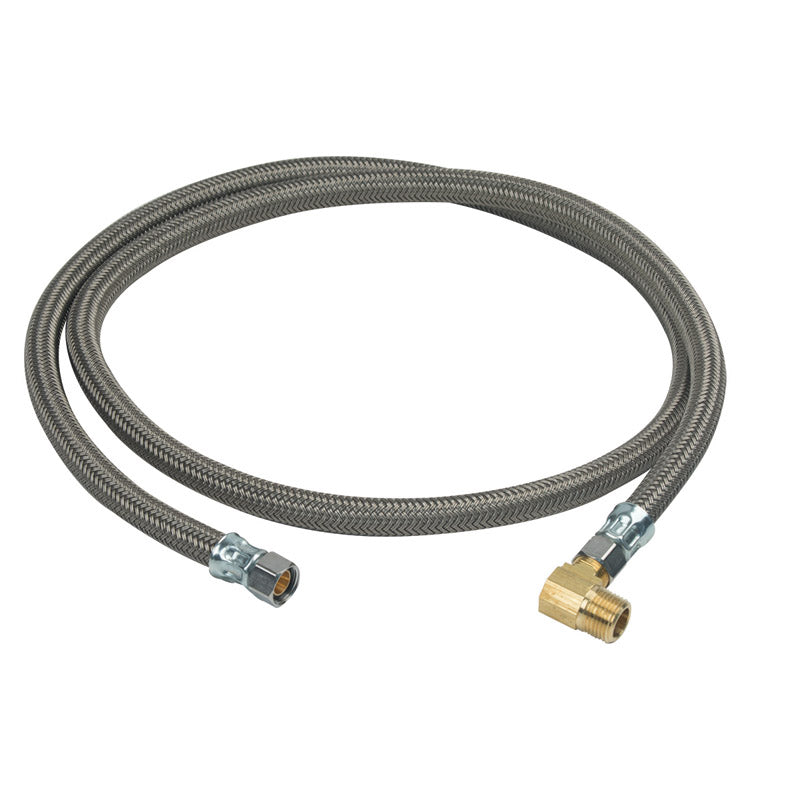 BRASSCRAFT - BrassCraft Speedi Plumb Plus 1/2 in. FIP pc X 3/8 in. D Compression 60 in. Steel Dishwasher Supply L