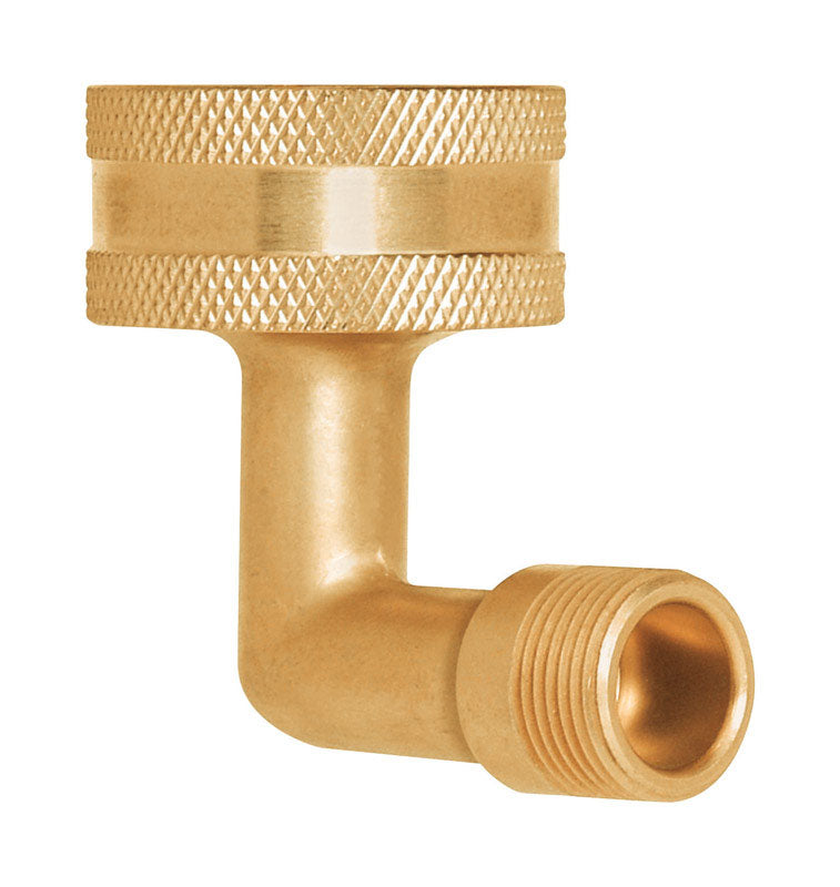 BRASSCRAFT - BrassCraft 3/8 in. Compression pc X 3/4 in. D FHT Brass Dishwasher Elbow