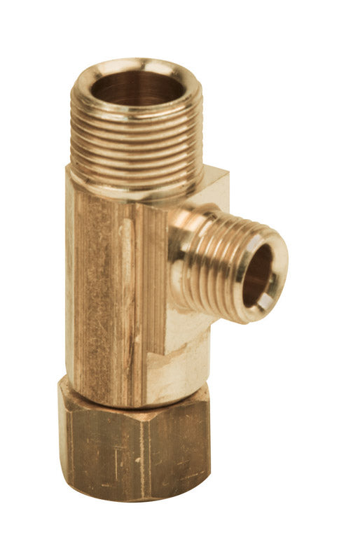 BRASSCRAFT - BrassCraft 3/8 in. Tube pc X 1/4 in. D Female Brass Tee