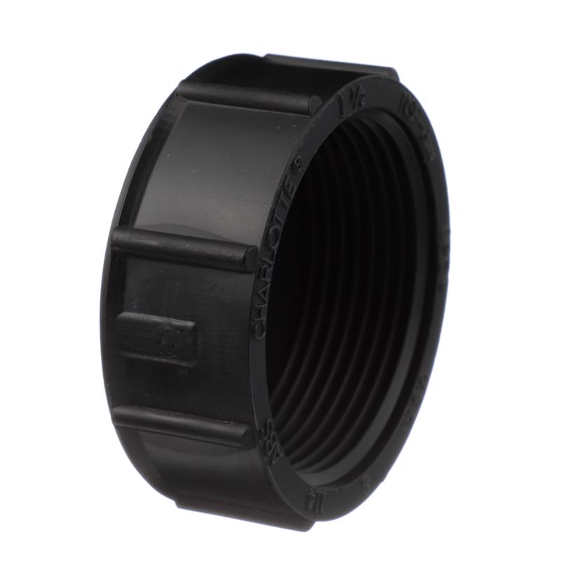 CHARLOTTE PIPE - Charlotte Pipe 1-1/2 in. 1-1/2 in. D ABS Cap