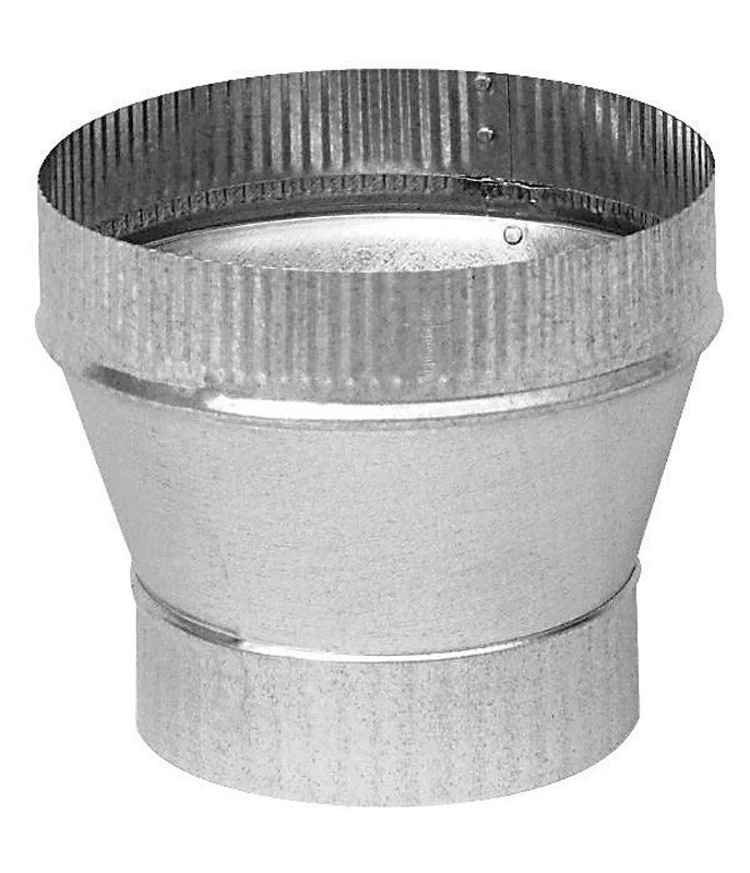 IMPERIAL MANUFACTURI - Imperial 4 in. D X 5 in. D Galvanized Steel Stove Pipe Increaser
