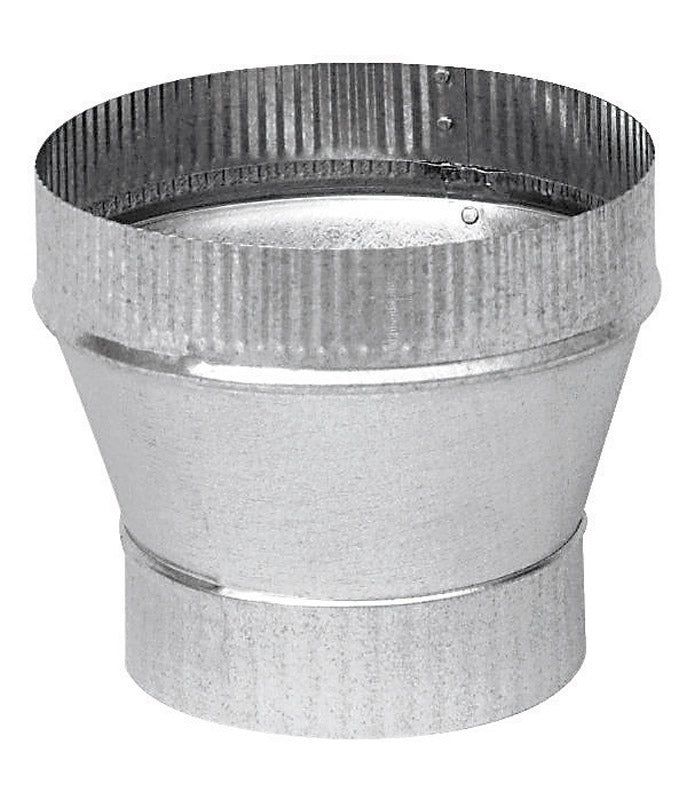 IMPERIAL MANUFACTURI - Imperial 5 in. D X 7 in. D Galvanized Steel Stove Pipe Increaser