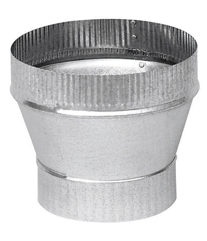 IMPERIAL MANUFACTURI - Imperial 6 in. D X 7 in. D Galvanized Steel Furnace Pipe Increaser