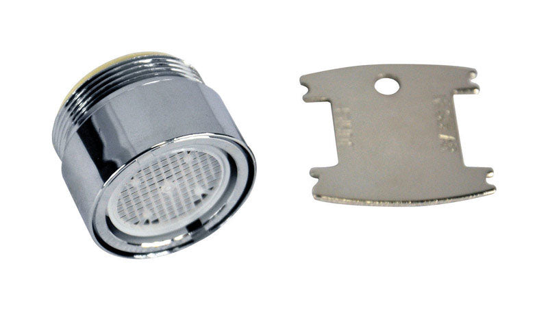 DANCO - Danco Dual Thread 15/16 in.-27M x 55/64 in.-27F Chrome Faucet Aerator