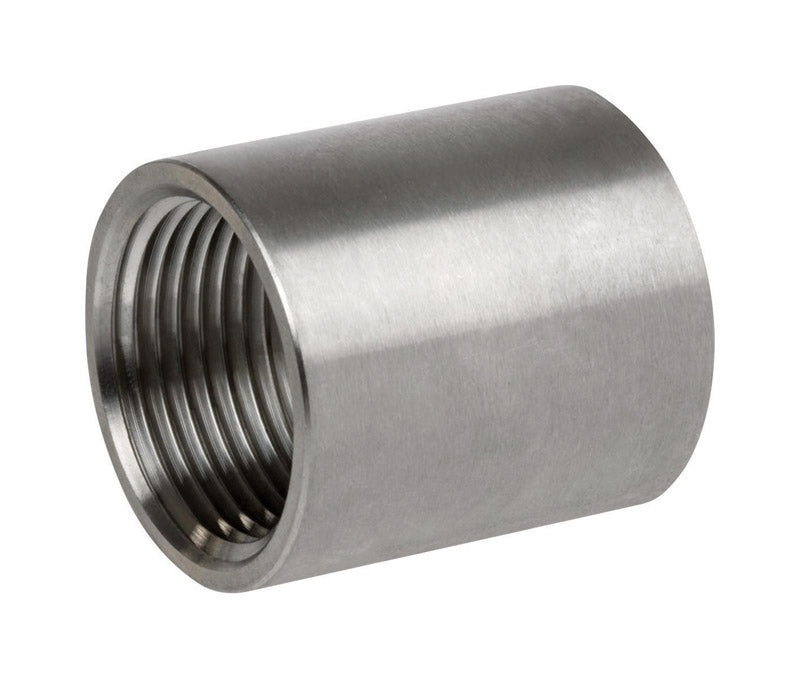 SMITH-COOPER - Smith-Cooper 1-1/2 in. FPT X 1-1/2 in. D FPT Stainless Steel Coupling