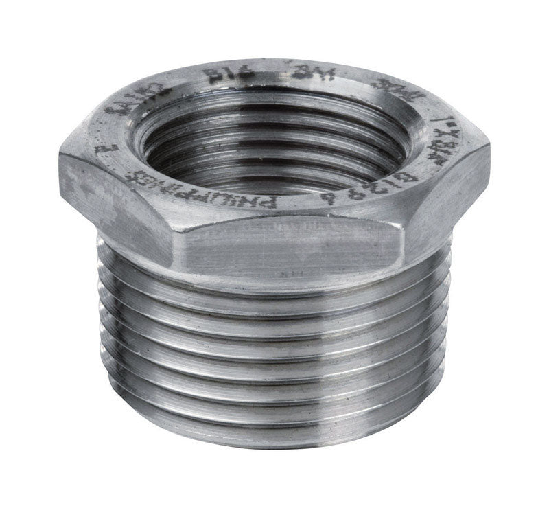 SMITH-COOPER - Smith-Cooper 2 in. MPT X 1-1/2 in. D FPT Stainless Steel Hex Bushing