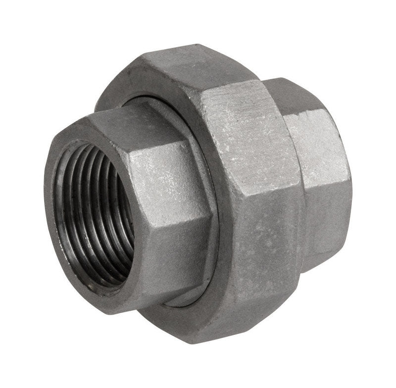 SMITH-COOPER - Smith-Cooper 1-1/2 in. FPT X 1-1/2 in. D FPT Stainless Steel Union