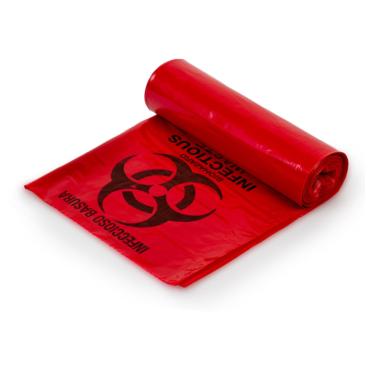 Colonial Bag Corp - Infectious Waste Bag Colonial Bag 40 to 45 gal. Red Bag LLDPE 40 X 46 Inch [60/CS]