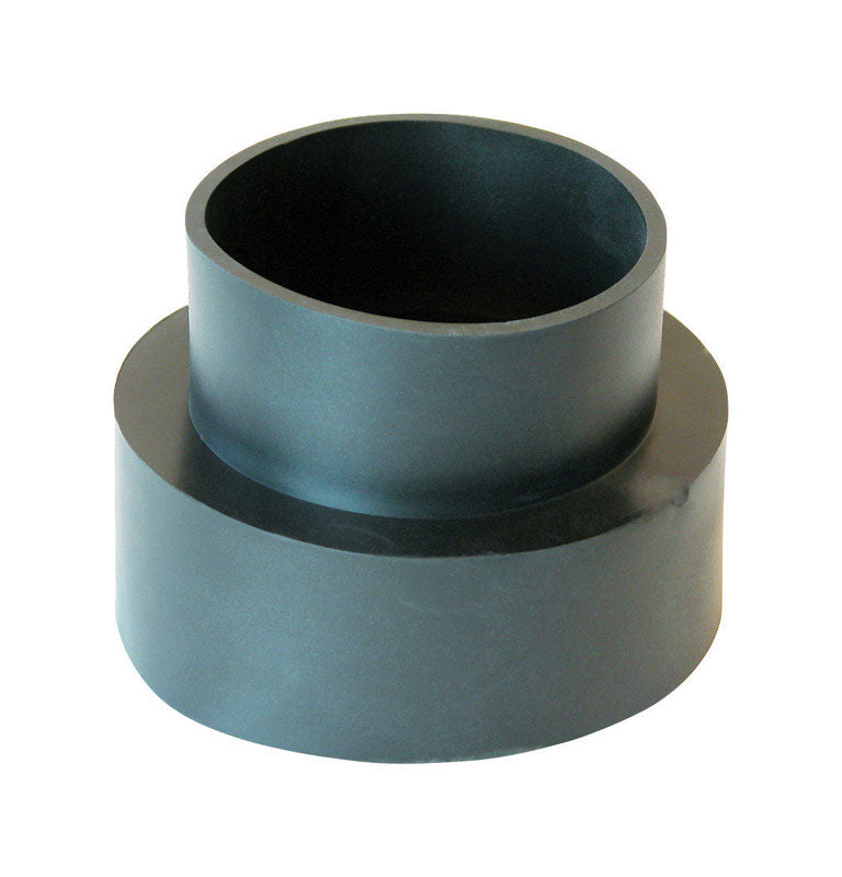 FERNCO - Fernco PlumbQwik Schedule 40 4 in. Hub each X 3 in. D Hub PVC Downspout Adapter 1 pk