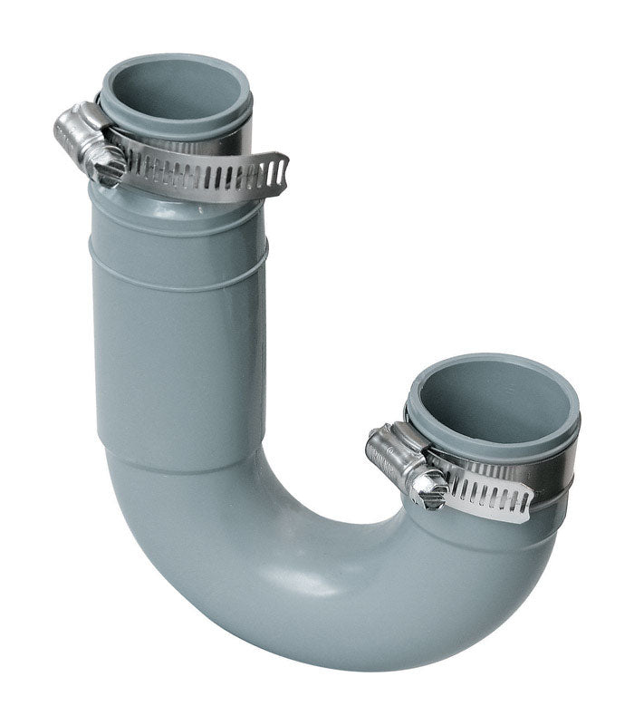 FERNCO - Fernco Schedule 40 1-1/2 in. Hub each X 1-1/4 in. D Hub PVC Drain Trap 1 pk