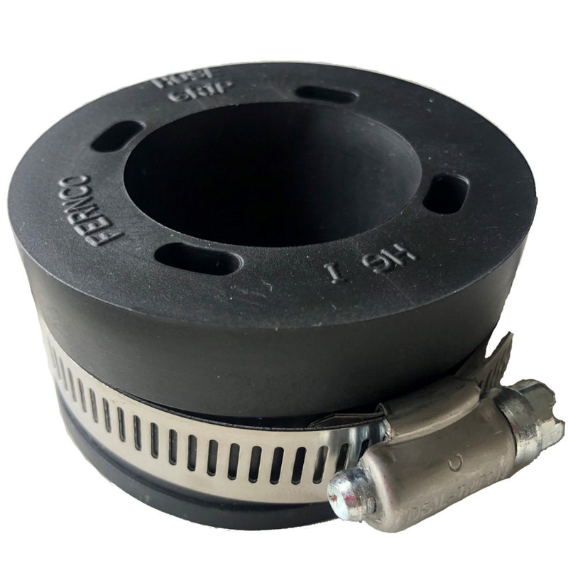 FERNCO - Fernco Schedule 40 1-1/2 in. Hub each X 1 in. D Hub PVC Connector 1 pk