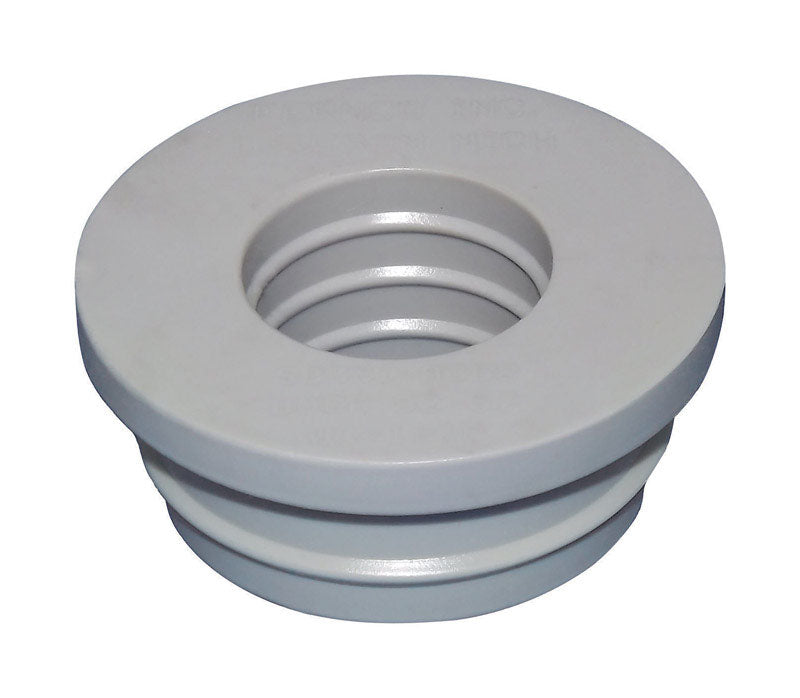 FERNCO - Fernco Schedule 40 1 in. Compression X 1-1/2 in. D Compression PVC Connector 1 pk