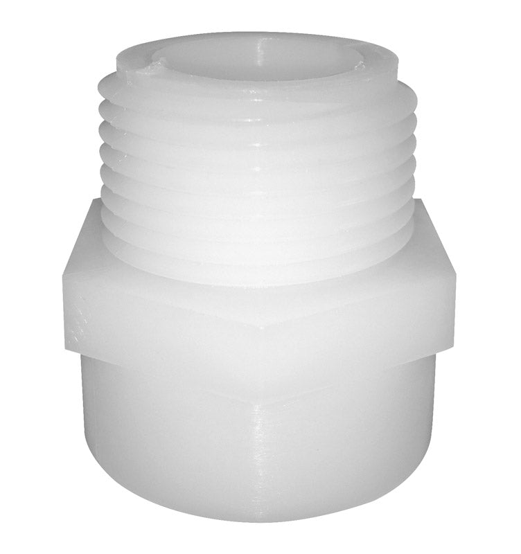 GREEN LEAF - Green Leaf 3/4 in. MGHT X 3/4 in. D FGHT Nylon Hose Adapter 1 pk - Case of 5