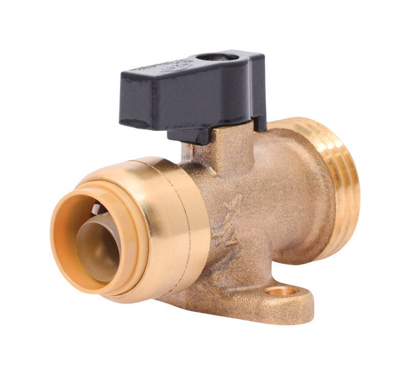 SHARKBITE - SharkBite 3/4 in. PTC X 1/2 in. MHT Brass Washing Machine Valve