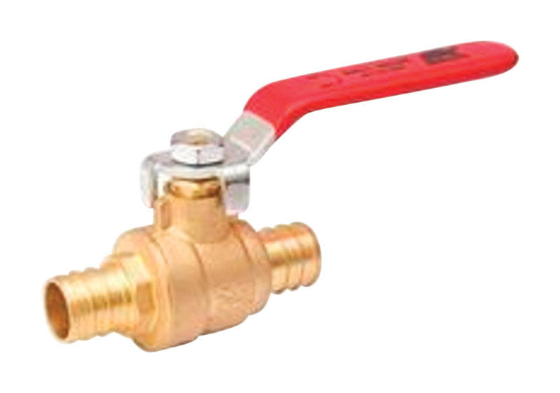 B&K - B&K ProLine 3/8 in. Brass PEX Ball Valve Full Port - Case of 10