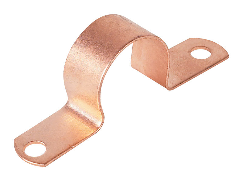 WARWICK HANGER - Warwick Hanger 3/8 in. Copper Plated Carbon Steel Tubing Strap