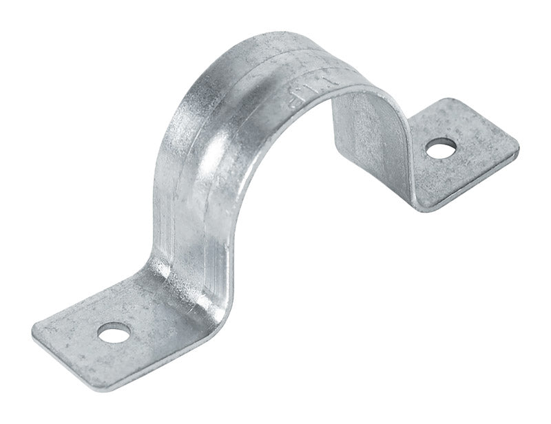 WARWICK HANGER - Warwick Hanger 1-1/4 in. Galvanized Carbon Steel Pipe Strap