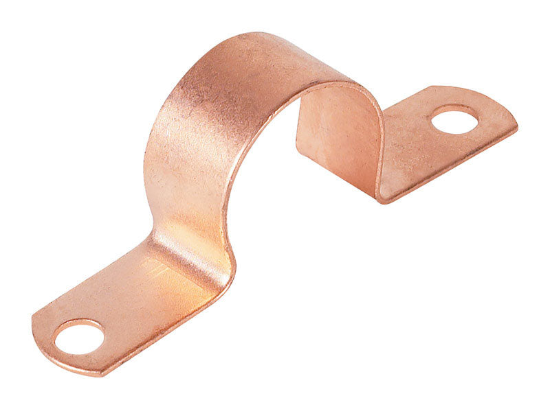 WARWICK HANGER - Warwick Hanger 3/4 in. Copper Plated Carbon Steel Tube Strap