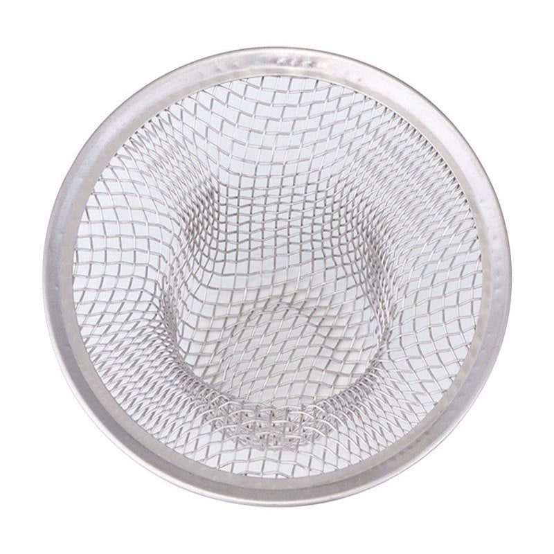 WHEDON - Whedon Drain Protector 2-3/4 in. D Chrome Stainless Steel Mesh Strainer