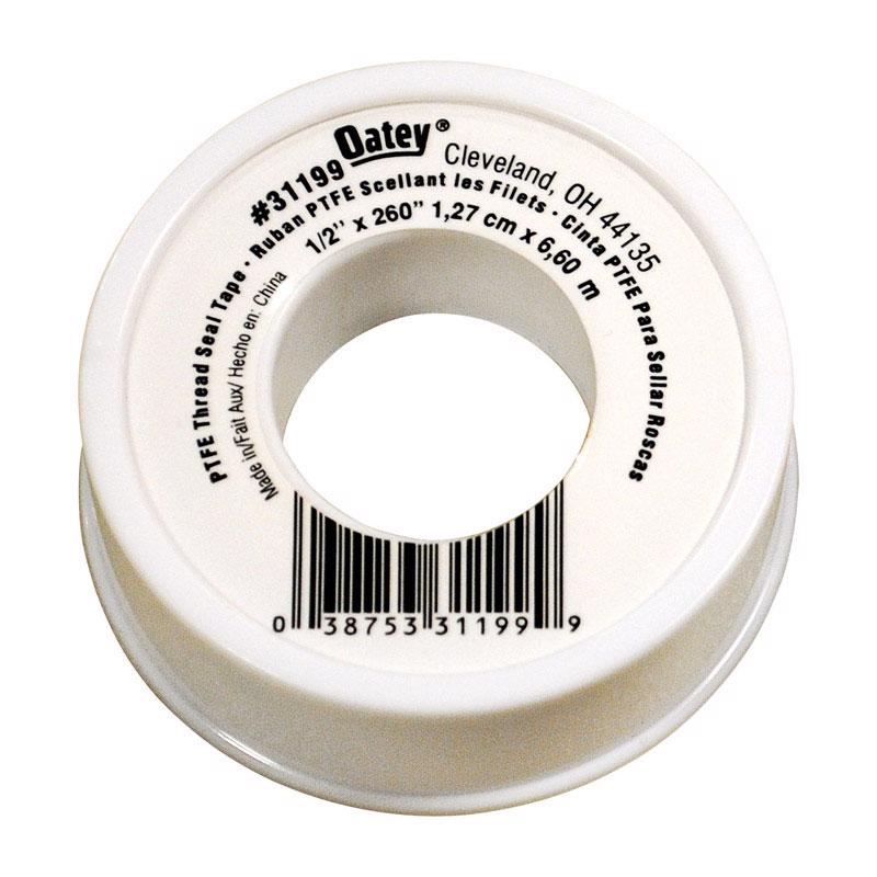 OATEY - Oatey White 1/2 in. W X 260 in. L Thread Seal Tape 0.1 oz