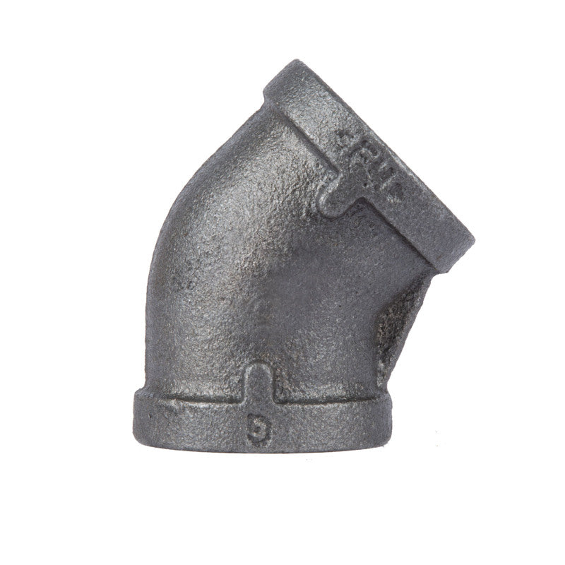 STZ INDUSTRIES - STZ Industries 3 in. FIP each X 3 in. D FIP Black Malleable Iron 45 Degree Elbow